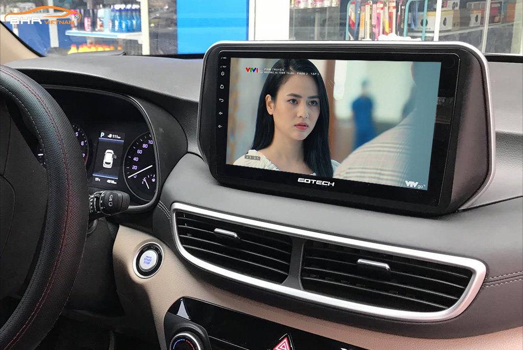 Xem trực tuyến VTV trên màn hình Gotech GT360 Plus Hyundai Tucson 2019 - nay​​​​​​​