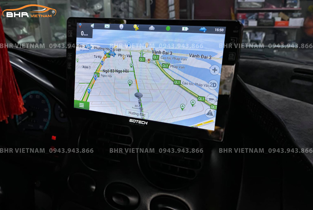Bản đồ chỉ đường thông minh: Vietmap, Navitel trên màn hình Gotech GT6 New Daewoo Matiz 1998 - 2008