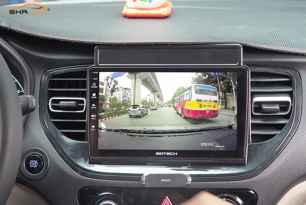 Màn hình Gotech GT6 New Hyundai Accent 2021 - nay tích hợp camera hành trình