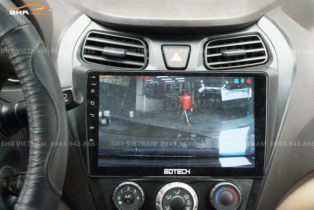 Màn hình Gotech GT6 New Hyundai Eon 2011 - 2019 tích hợp camera hành trình