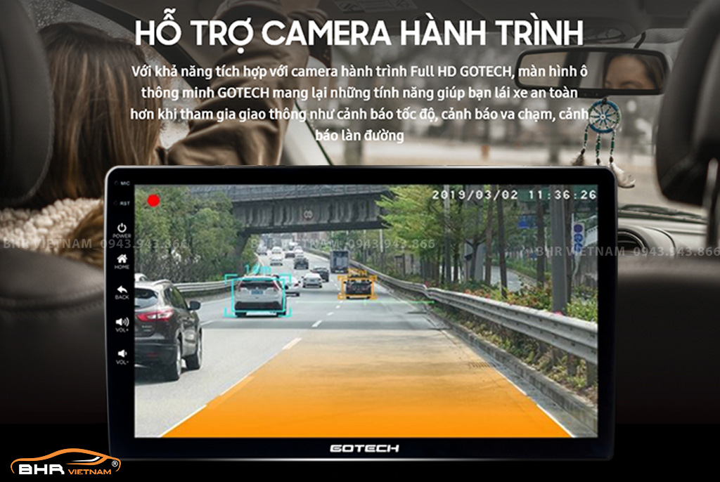 Tích hợp công nghệ lái xe an toàn khi sử dụng màn hình GT10 Pro