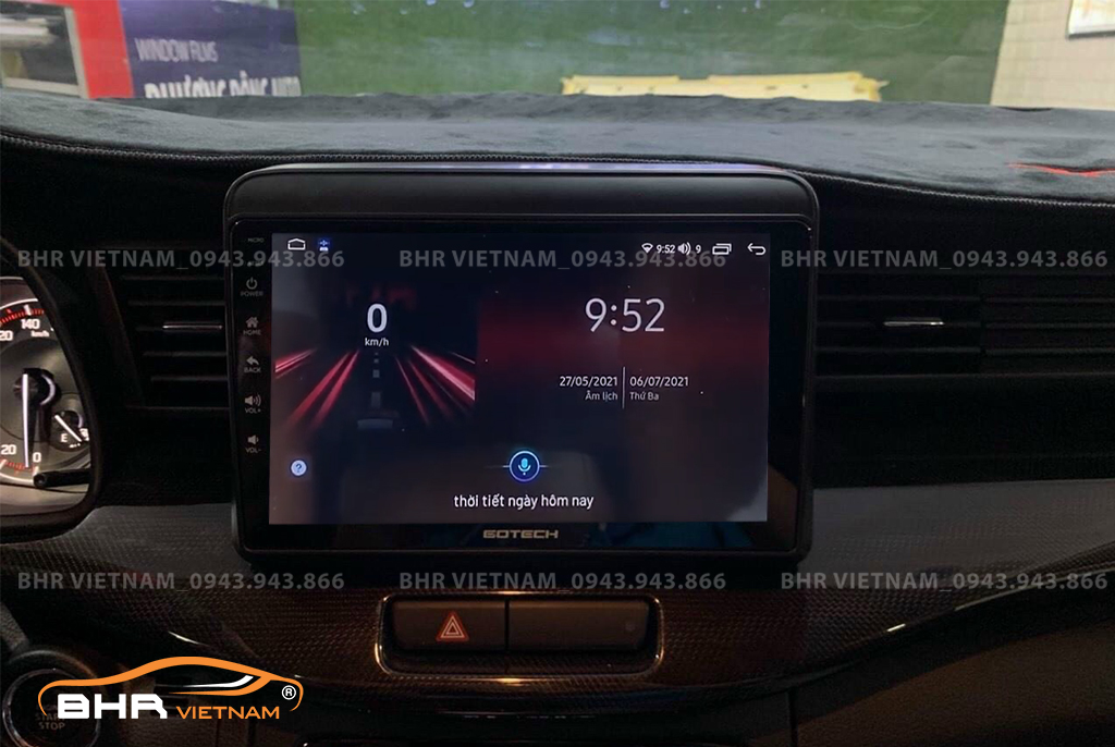 Điều khiển bằng giọng nói thông minh màn hình Gotech GT8 Suzuki Ertiga 2020 - nay