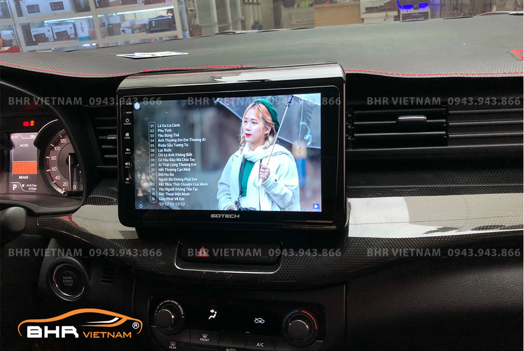 Giải trí Youtube, xem phim sống động trên màn hình Gotech GT8 Suzuki Ertiga 2020 - nay
