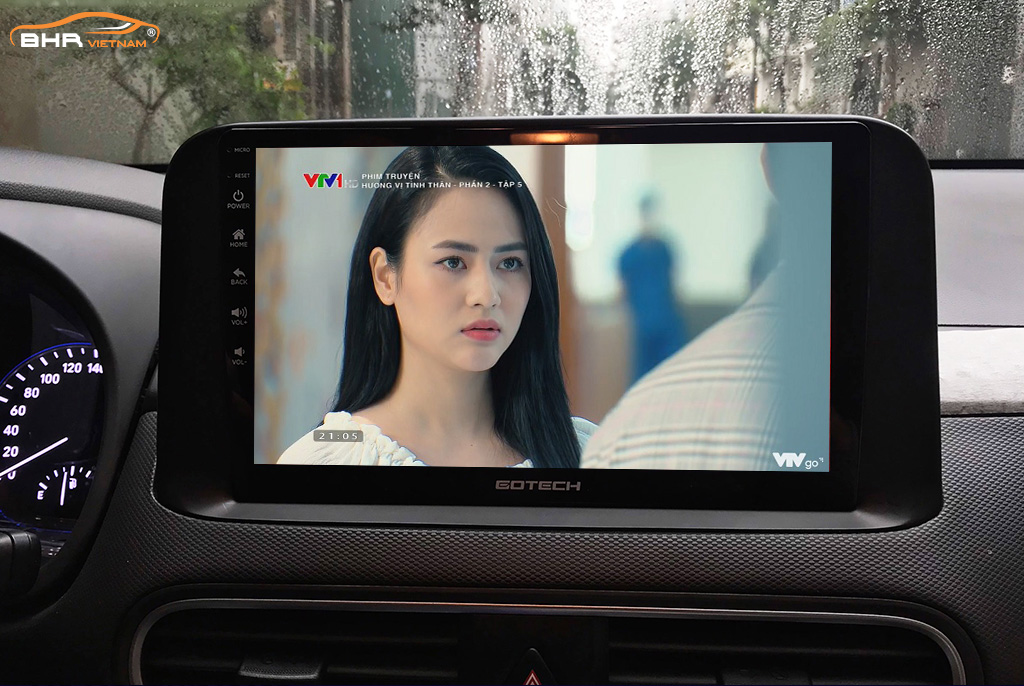 Xem trực tuyến  VTV trên màn hình Gotech GT8 Max Hyundai Kona 2018-nay