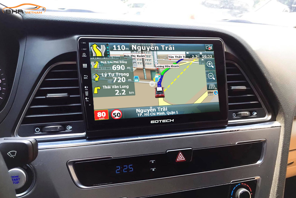 Bản đồ chỉ đường thông minh: Vietmap, Navitel, Googlemap trên Gotech GT8 Max Hyundai Sonata 2015 - 2020