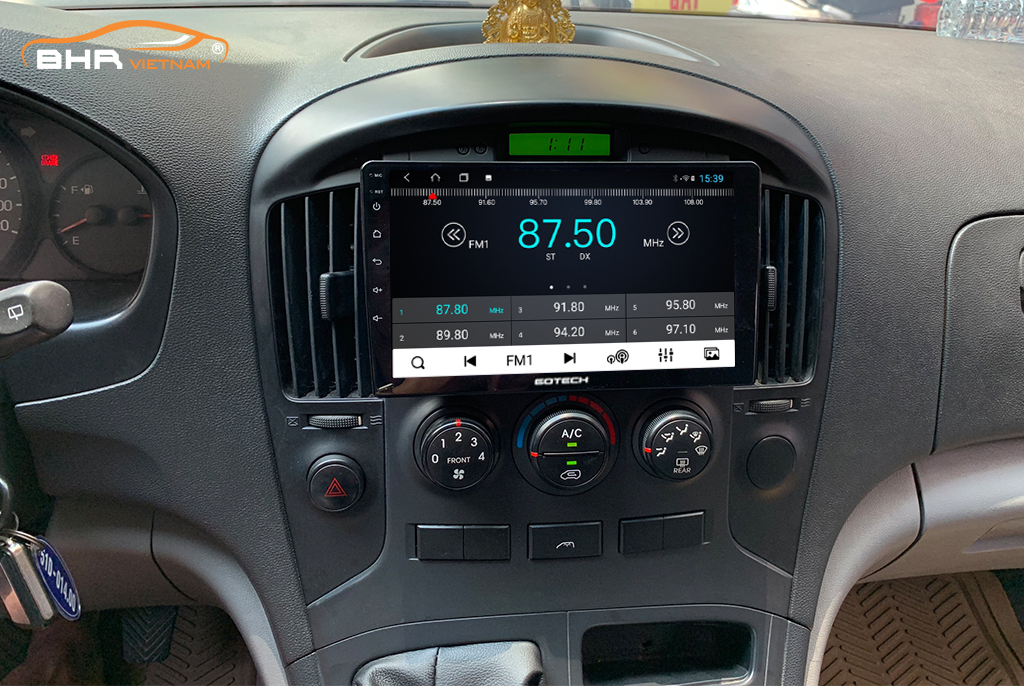  Nghe radio trên Gotech GT8 Max Hyundai Starex 2007 - nay