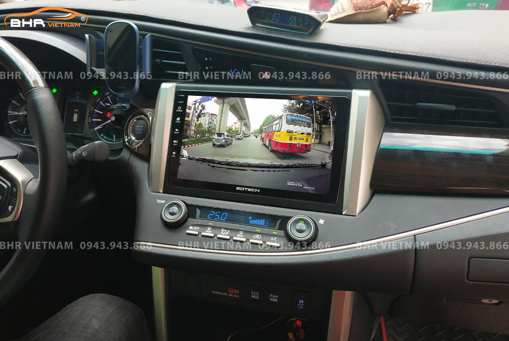  Màn hình DVD Gotech GT8 Max Toyota Innova 2016 - nay tích hợp camera hành trình