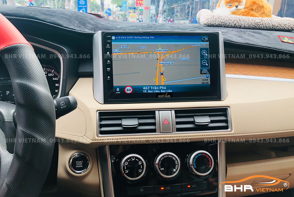 Bản đồ chỉ đường thông minh: Vietmap, Navitel, Googlemap trên Kovar Plus 360 Mitsubishi Xpander 2018 - nay