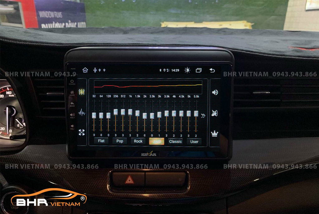 Trải nghiệm âm thanh DSP kênh trên màn hình Kovar Plus 360 Suzuki Ertiga 2020 - nay