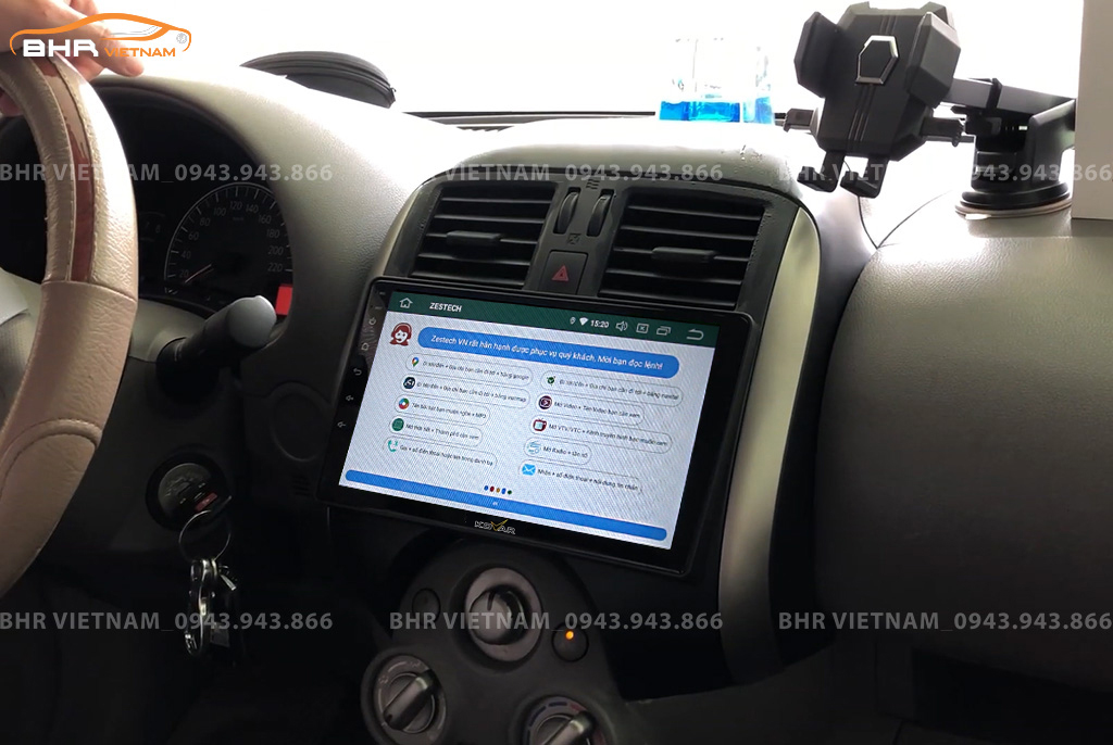 Điều khiển bằng giọng nói thông minh màn hình Kovar T1 Nissan Sunny 2011 - nay