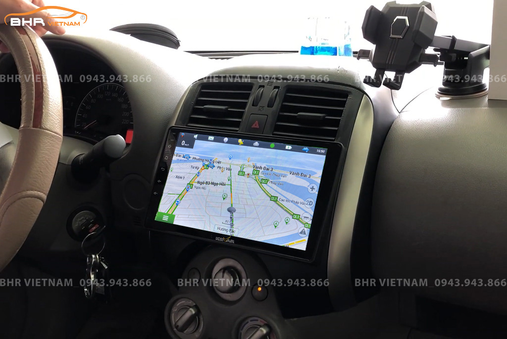 Bản đồ chỉ đường thông minh: Vietmap, Navitel, Googlemap trên Kovar T1 Nissan Sunny 2011 - nay