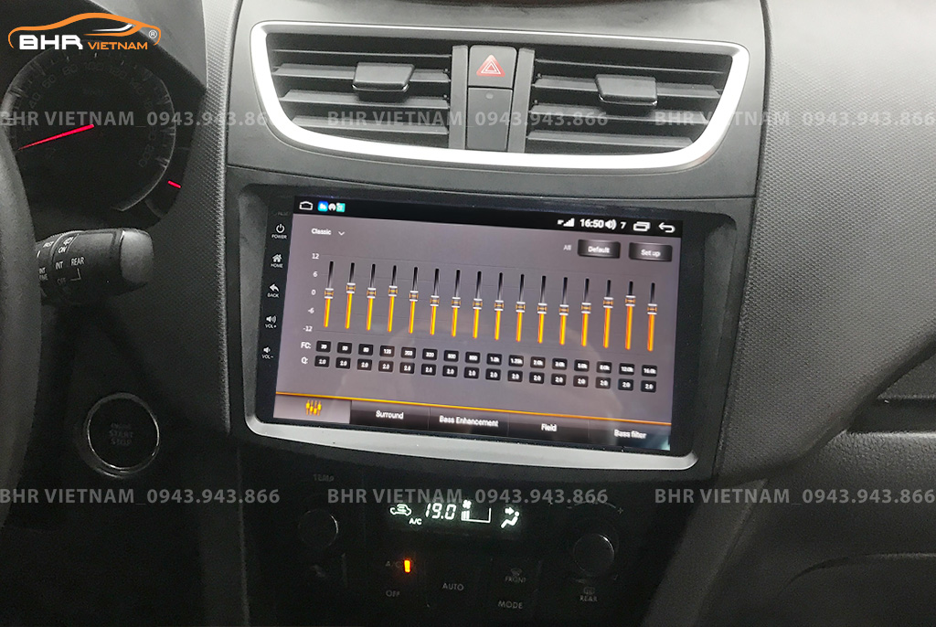 Trải nghiệm âm thanh DSP kênh trên màn hình Kovar T1 Suzuki Swift 2014 - 2018