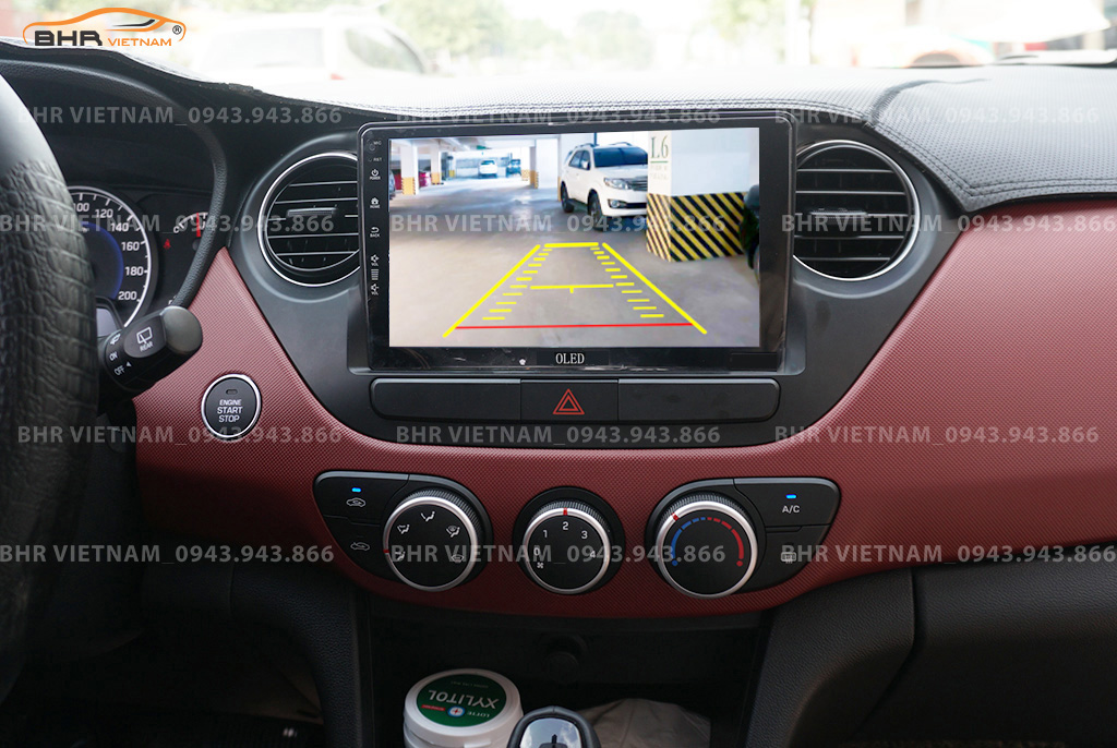 Màn hình DVD Oled C2 New Hyundai i10 2014 - 2020 tích hợp camera lùi