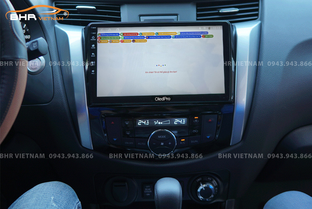 Điều khiển bằng giọng nói thông minh DVD Android Oled Pro X5S Nissan Navara 2021 - nay