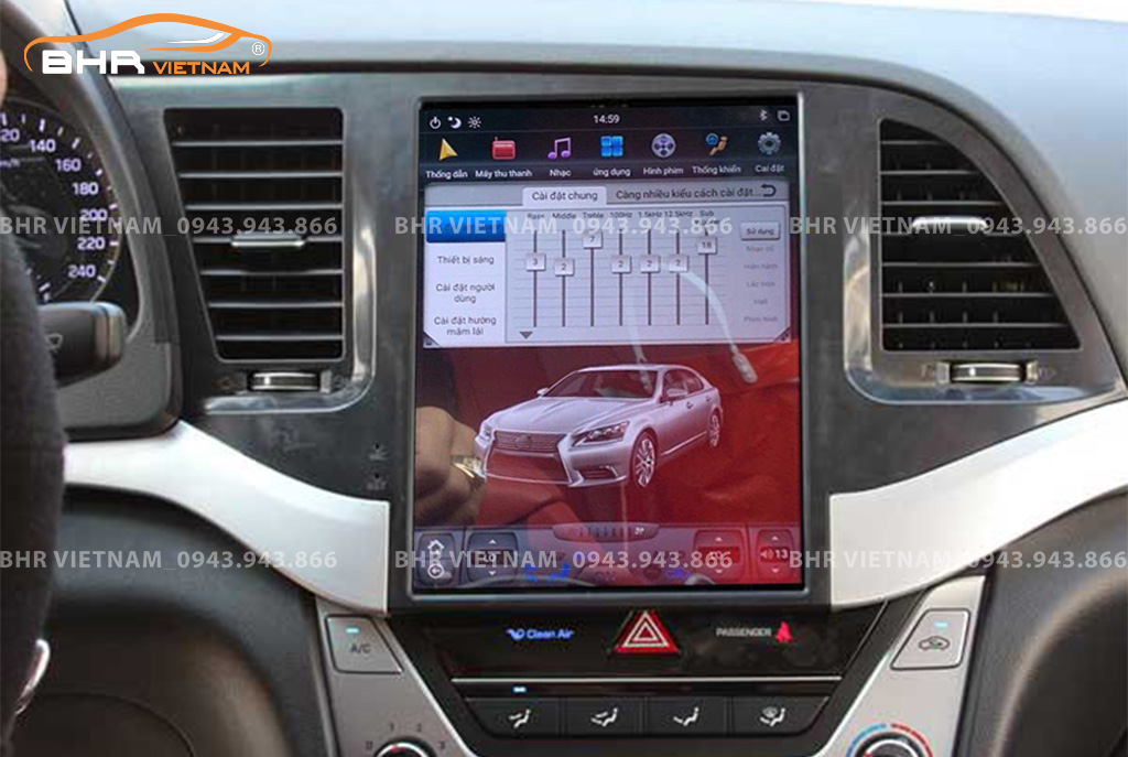 Trải nghiệm âm thanh sống động trên màn hình DVD Android Tesla Hyundai Genesis 2008 - 2012