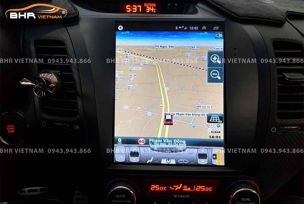 Bản đồ chỉ đường Vietmap, Navitel, Googlemap trên màn hình DVD Android Kia K3 2013 - 2016