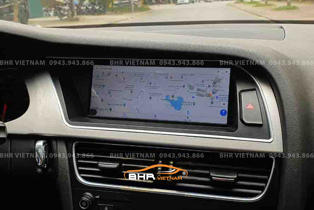 Bản đồ chỉ đường thông minh: Vietmap, Navitel, Googlemap trên màn hình DVD Android Audi A4 2008 - 2017