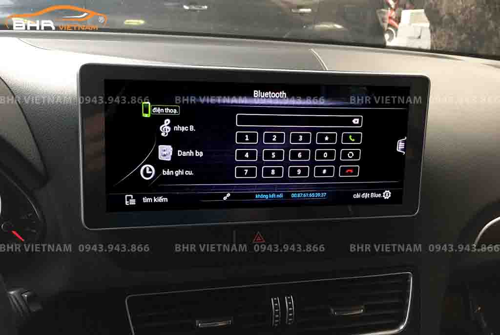 Kết nối điện thoại trên màn hình DVD Android Audi Q5 2008 - 2016
