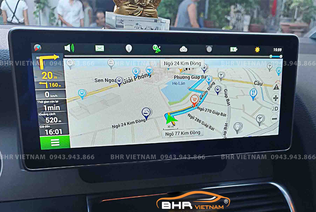 Với màn hình DVD Android nguyên khối cập nhật 2024 trên Audi Q7 từ 2005 đến 2015, bạn sẽ trải nghiệm được những tính năng tuyệt vời như điều khiển giọng nói, kết nối Bluetooth, GPS hỗ trợ vị trí định vị nhanh chóng và đầy đủ các ứng dụng giải trí.