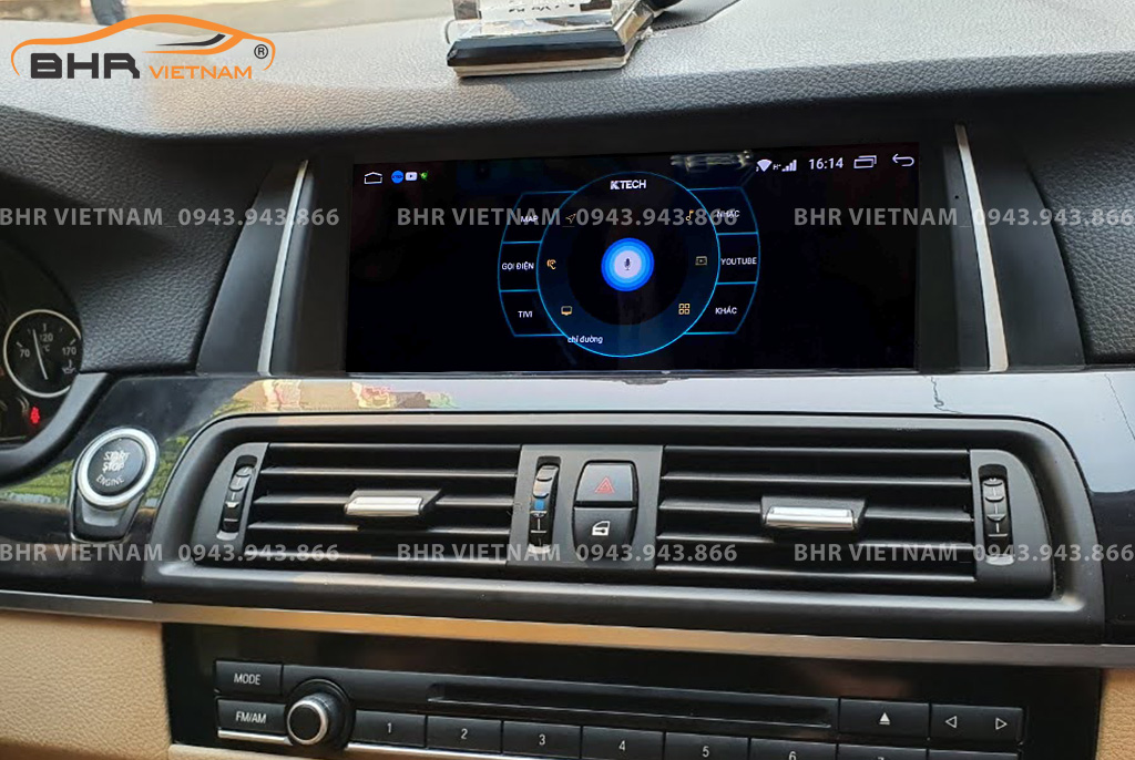 Điều khiển bằng giọng nói thông minh DVD Android BMW 520i, 528i, 535i (F10) 2011 - 2020