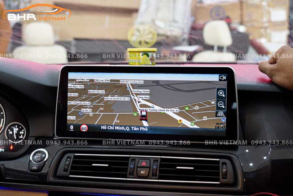 Bản đồ chỉ đường thông minh: Vietmap, Navitel, Googlemap trên màn hình DVD Android BMW 520i, 528i, 535i (F10) 2011 - 2020