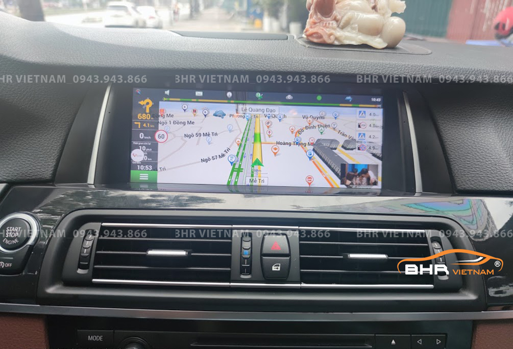 Bản đồ chỉ đường thông minh: Vietmap, Navitel, Googlemap trên màn hình BMW X5 CCC 2007-2009