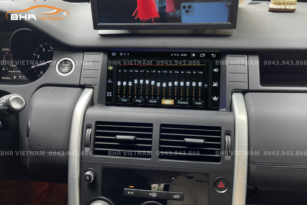 Trải nghiệm âm thanh sống động trên màn hình DVD Android Flycar Land Rover Dicovery Sport 2014 - 2018