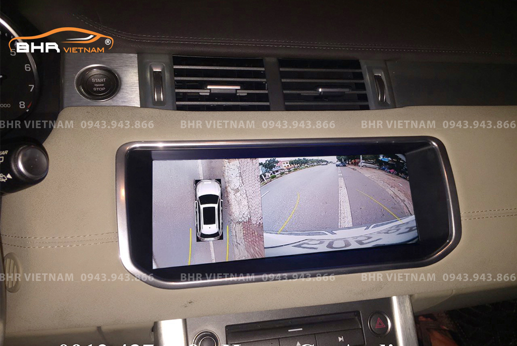 Màn hình DVD Android Flycar Land Rover Range Rover Evoque 2011 - 2018 tích hợp camera 360