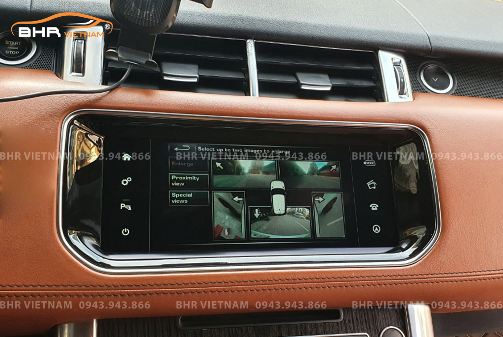 Màn hình DVD Android Flycar Land Rover Range Rover HSE 2013 - 2018 tích hợp camera 360