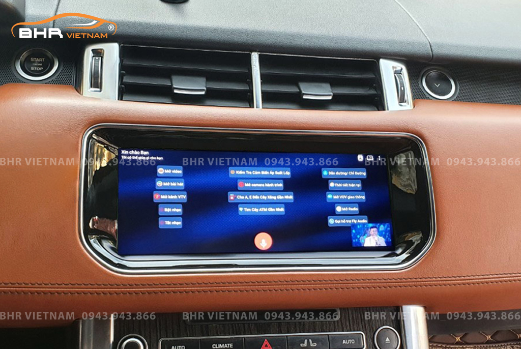 Điều khiển bằng giọng nói thông minh DVD Android Flycar Land Rover Range Rover Sport 2013 - nay