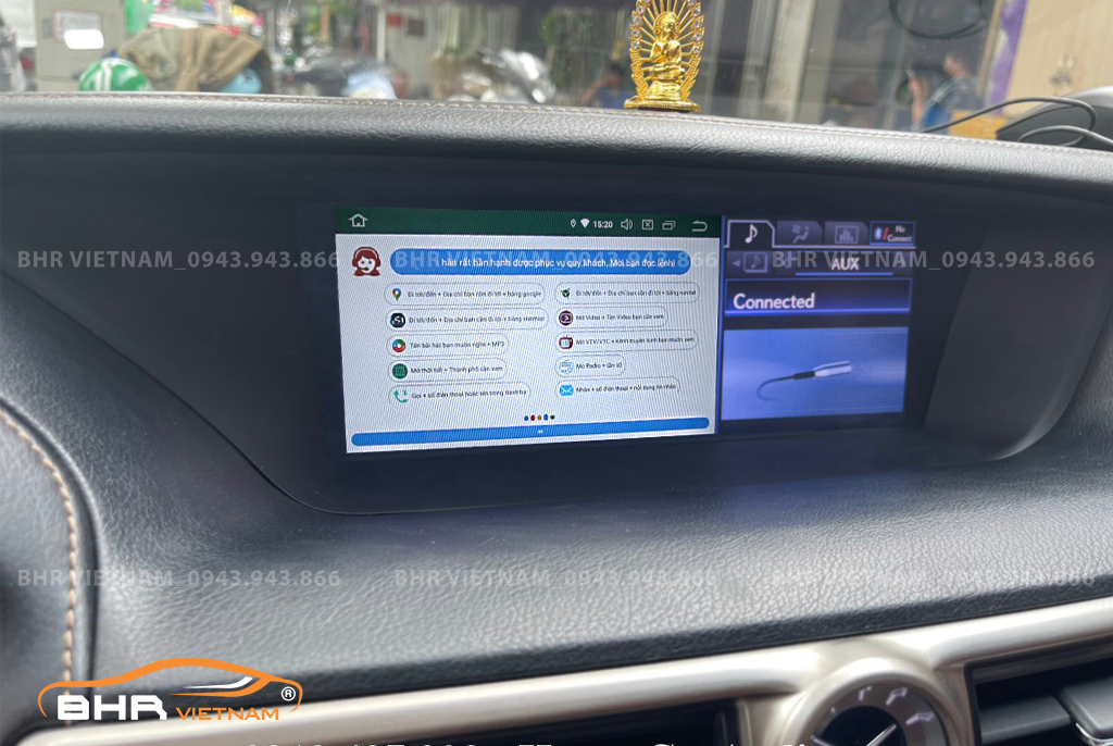 Điều khiển bằng giọng nói thông minh DVD Android Flycar Lexus GS350 2012-2021
