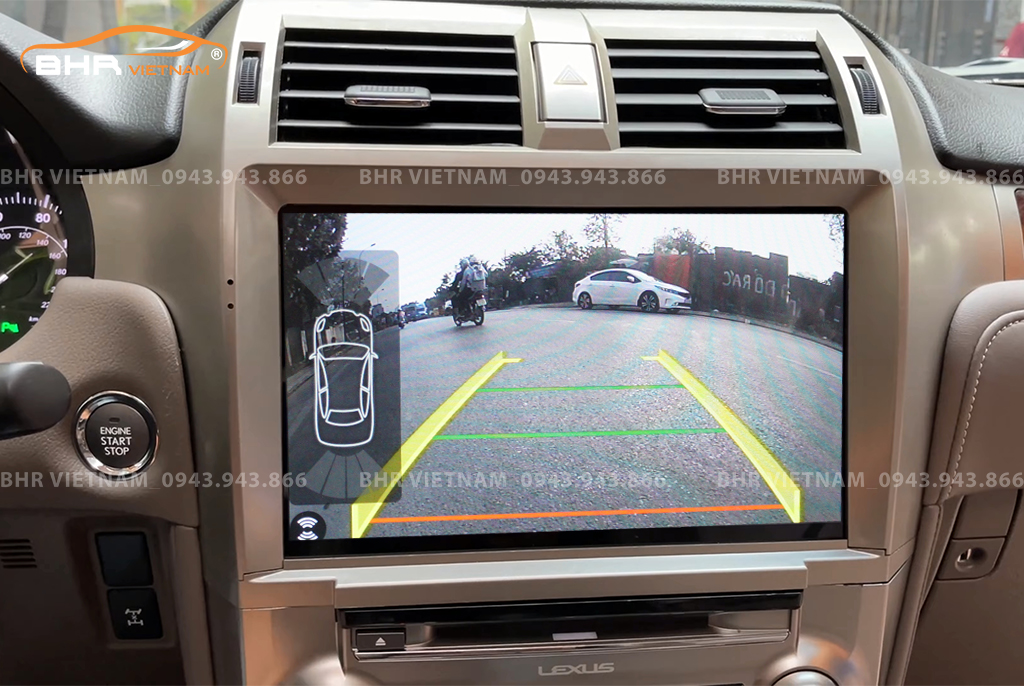 Màn hình DVD Android Flycar Lexus Lexus GX460 2010 - nay tích hợp camera lùi