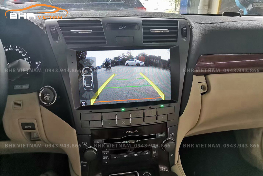 Màn hình DVD Android Flycar Lexus LS460/ LS460L 2006 - 2017 tích hợp camera lùi