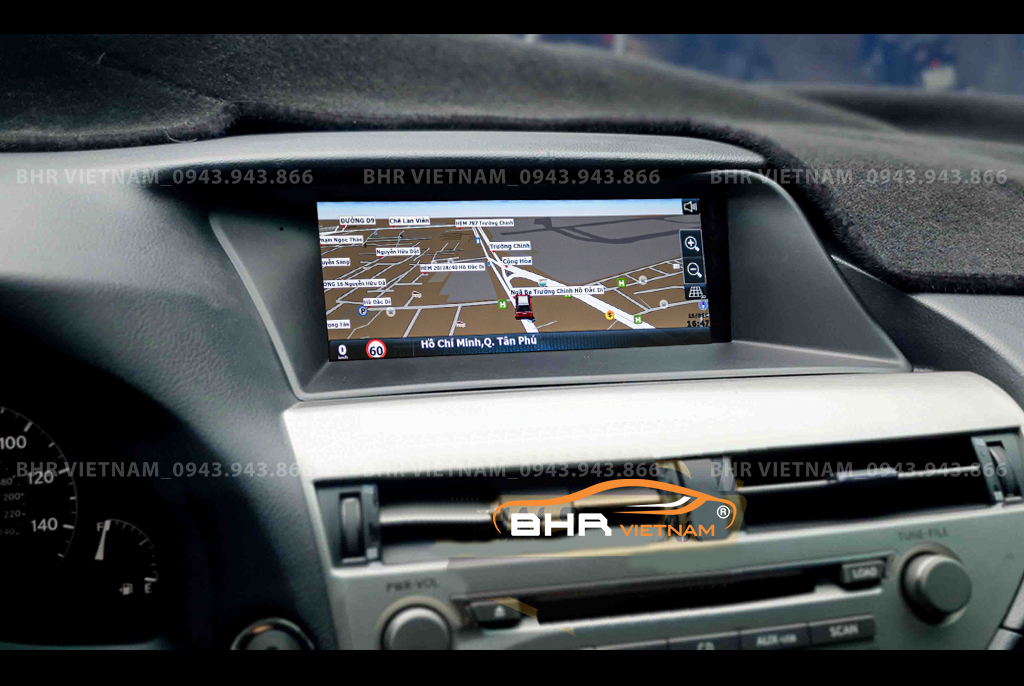 Bản đồ chỉ đường thông minh: Vietmap, Navitel, Googlemap trên màn hình DVD Android Flycar Lexus RX450h 2007-2015