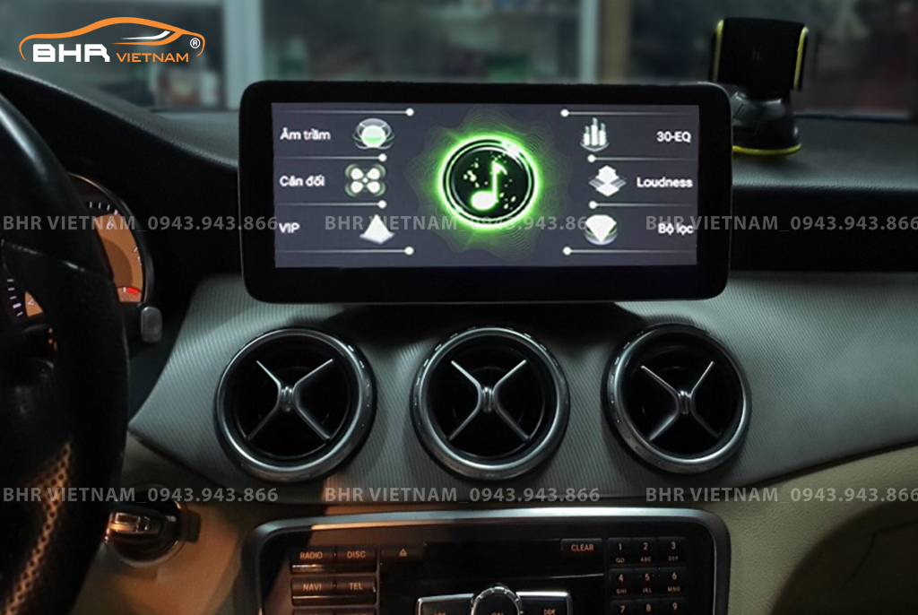 Trải nghiệm âm thanh sống động trên màn hình DVD Android Flycar Mercedes CLA Class C117 2013 - nay
