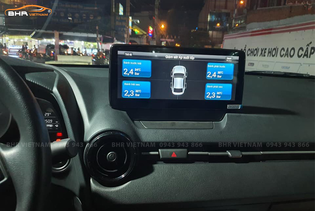 Màn hình ô tô Zestech Mazda 2 - màn hình Android nguyên khối sang trọng