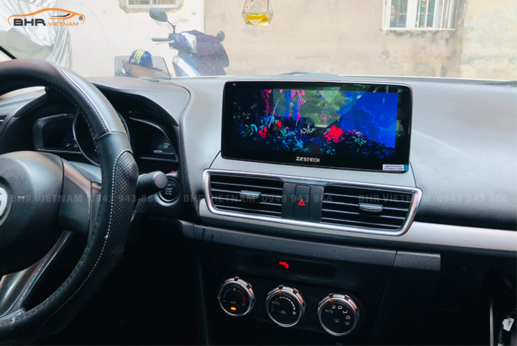  Pantalla Android automotriz Zestech Mazda 3 2019 |  Pantalla de DVD monolítica de lujo