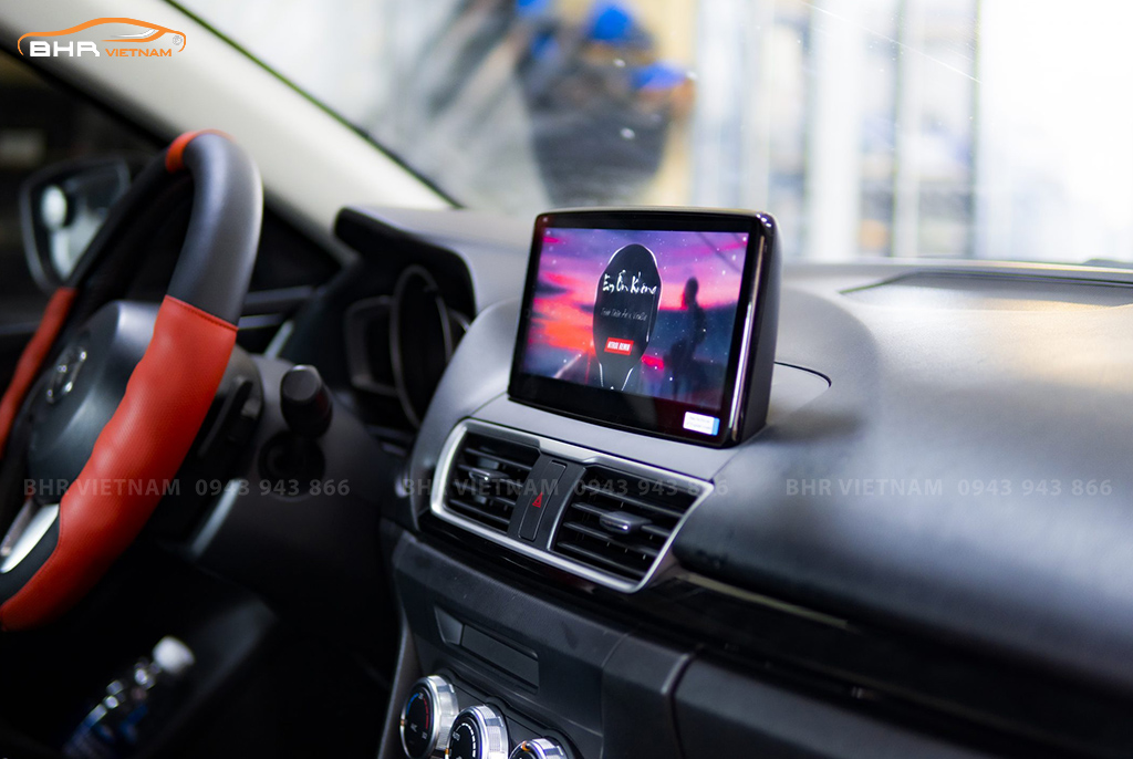 Màn hình ô tô Zestech Mazda 3 - màn hình Android nguyên khối sang trọng