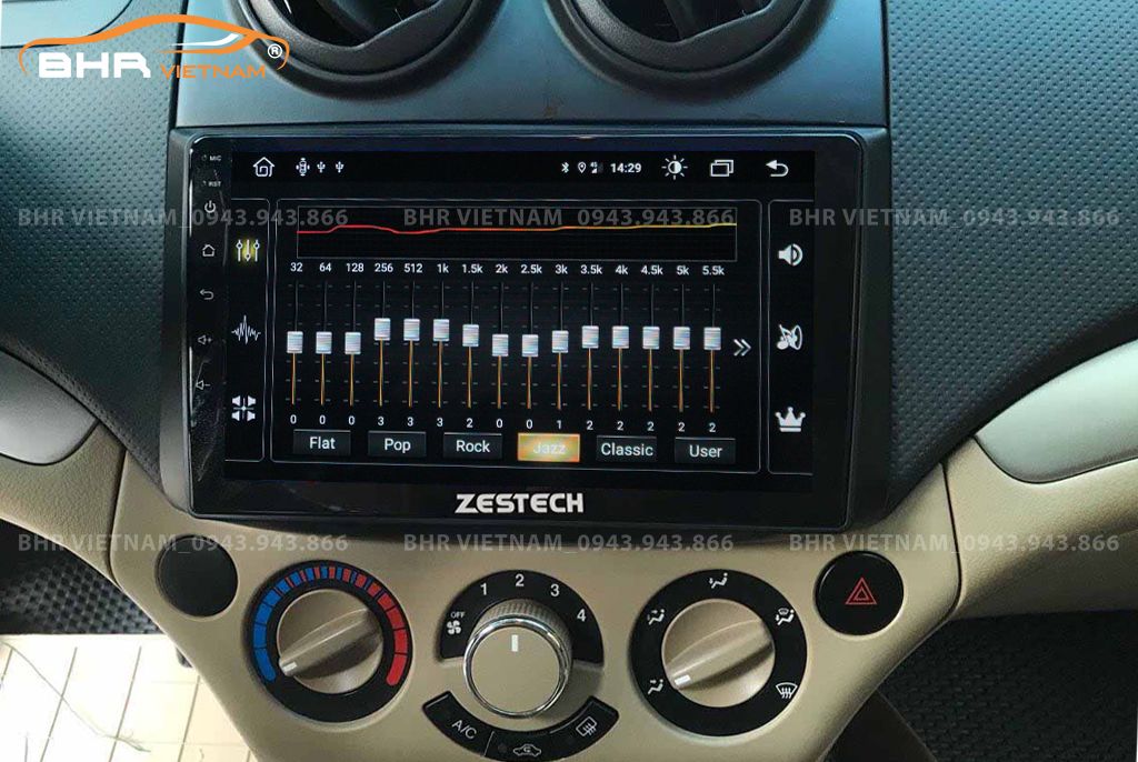 Trải nghiệm âm thanh DSP 8 kênh trên màn hình Zestech Z500 Daewoo Gentra 2005 - 2011