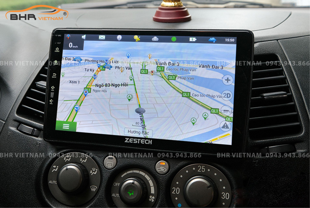 Bản đồ chỉ đường thông minh: Vietmap, Navitel, Googlemap trên Zestech Z500 Mitsubishi Grandis 2003 - 2011