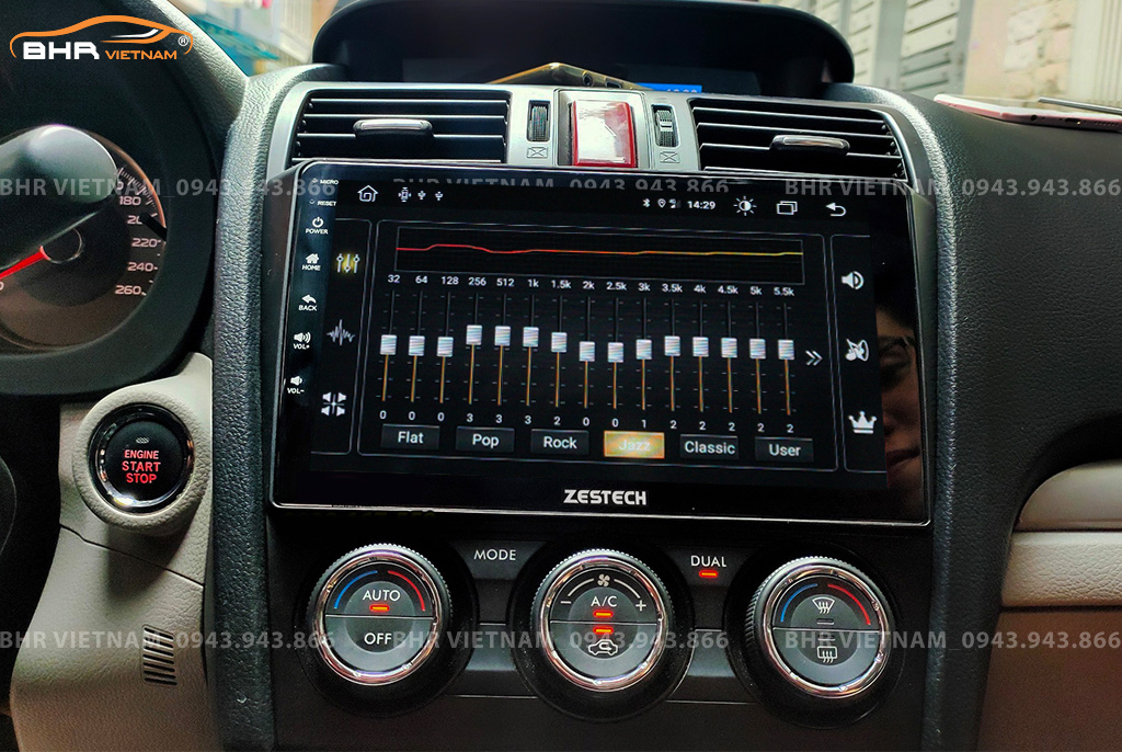 Trải nghiệm âm thanh DSP 8 kênh trên màn hình Zestech Z500 Subaru Forester 2013 - 2019