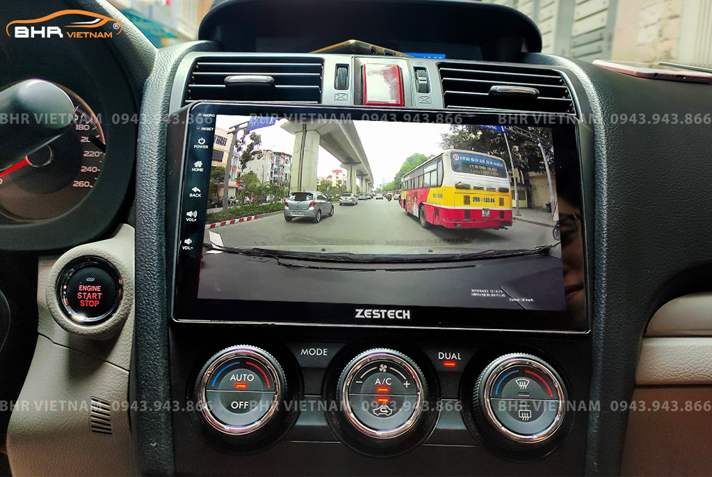  Màn hình DVD Zestech Z500 Subaru Forester 2013 - 2019 tích hợp camera hành trình 