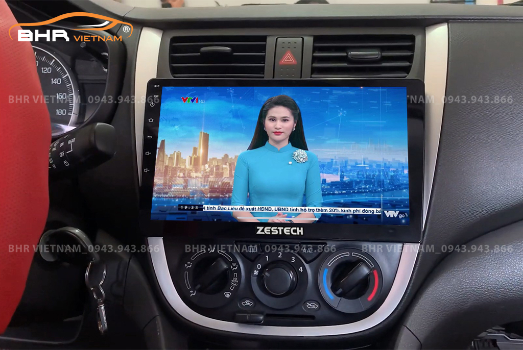  Giải trí Youtube, xem phim sống động trên màn hình Zestech Z500 Suzuki Celerio 2014 - nay