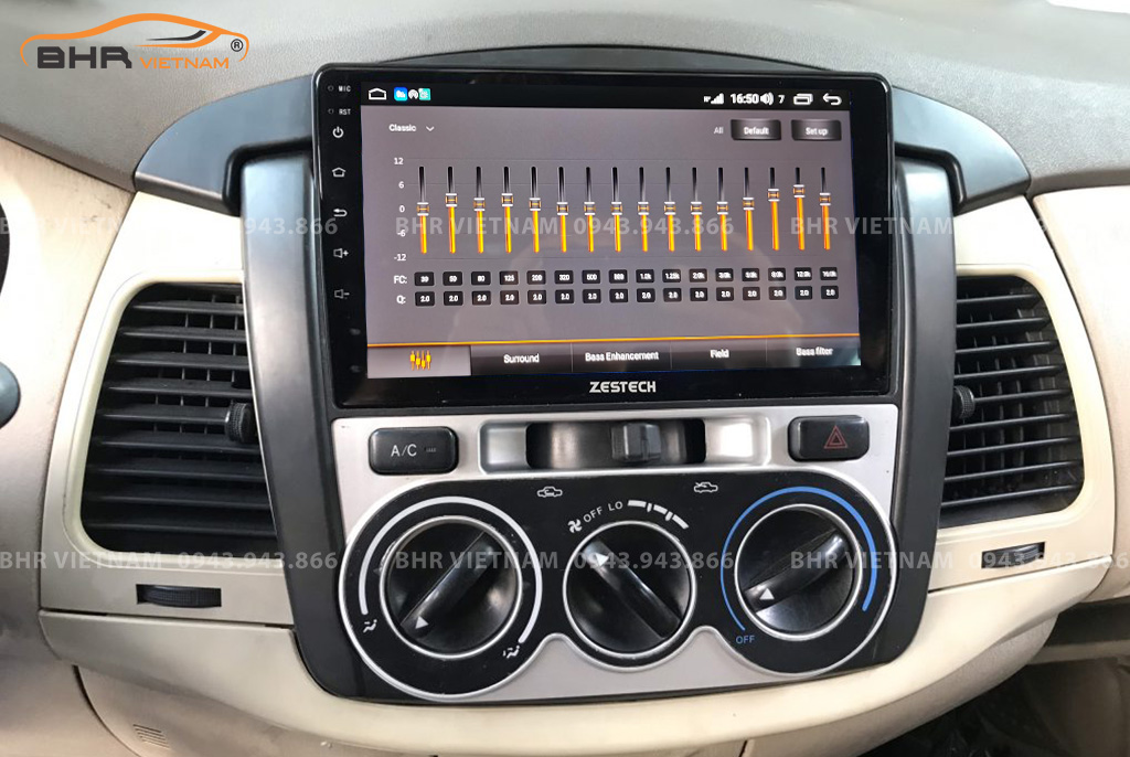 Trải nghiệm âm thanh DSP 8 kênh trên màn hình Zestech Z500 Toyota Innova 2006 - 2015