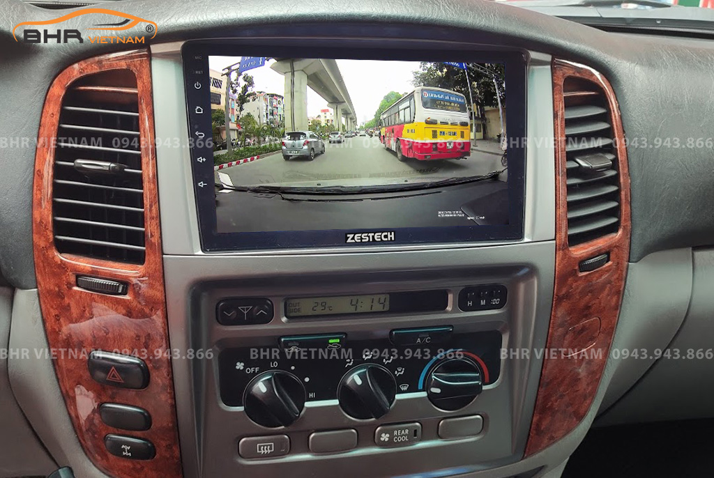  Màn hình DVD Zestech Z500 Toyota Land Cruiser 1998 - 2007 tích hợp camera hành trình 