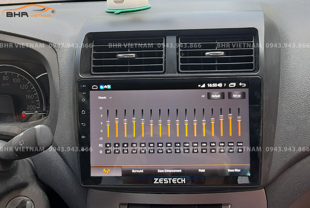Trải nghiệm âm thanh DSP 8 kênh trên màn hình Zestech Z500 Toyota Wigo 2019 - nay