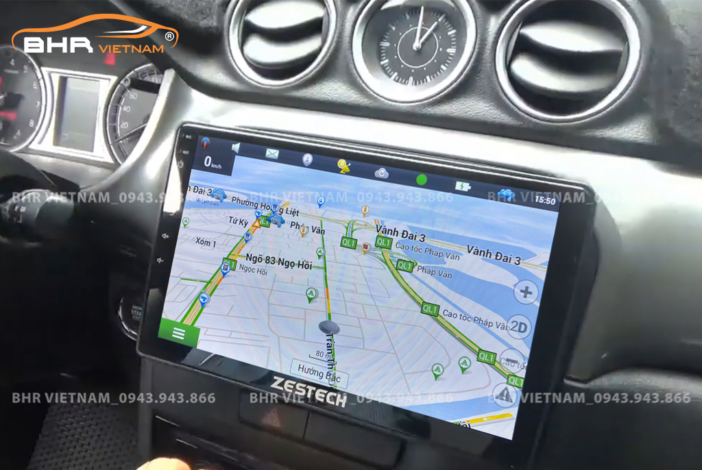 Bản đồ chỉ đường thông minh: Vietmap, Navitel, Googlemap trên Zestech Z800 Pro Suzuki Vitara 2015 - nay