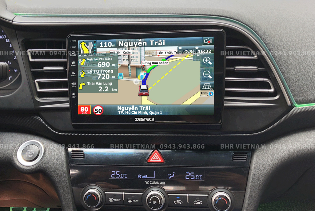 Bản đồ chỉ đường thông minh: Vietmap, Navitel, Googlemap trên Zestech Z800+ Hyundai Elantra 2016 - nay