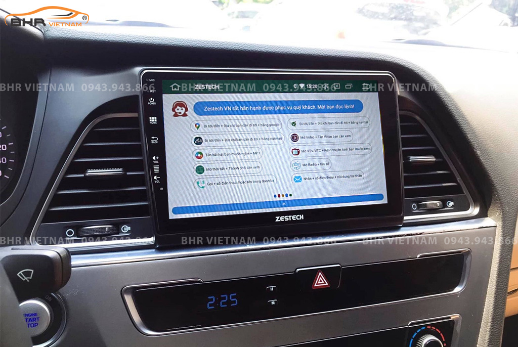 Điều khiển bằng giọng nói thông minh màn hình Zestech Z800+ Hyundai Sonata 2015 - 2020