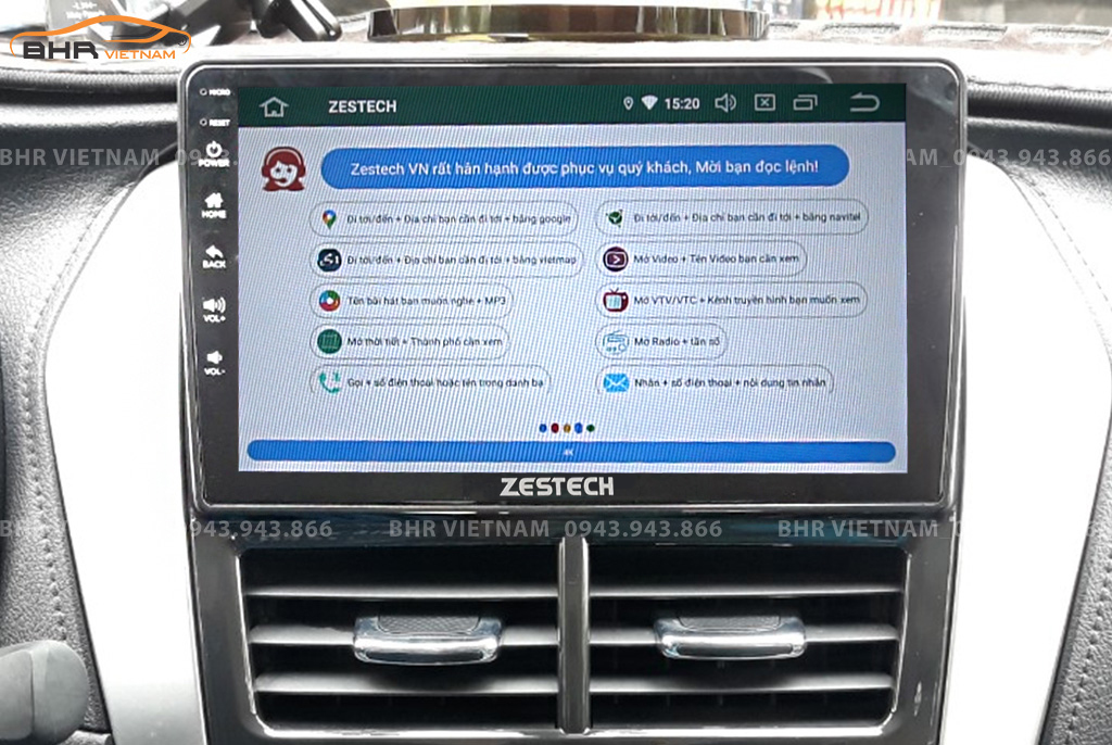 Điều khiển bằng giọng nói thông minh màn hình Zestech Z800+ Nissan Almera 2021